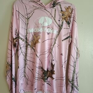 Mossy Oak Pink Camo Kids Hoodie